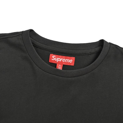 Supreme SS26 long-sleeved T-shirt with colorful printed letters on both arms