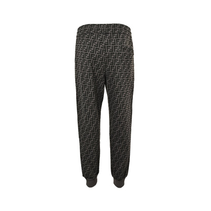 Fendi FF element all-over printed logo suit trousers