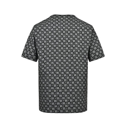 GIVENCHY 26ss all-over presbyopia jacquard short sleeves