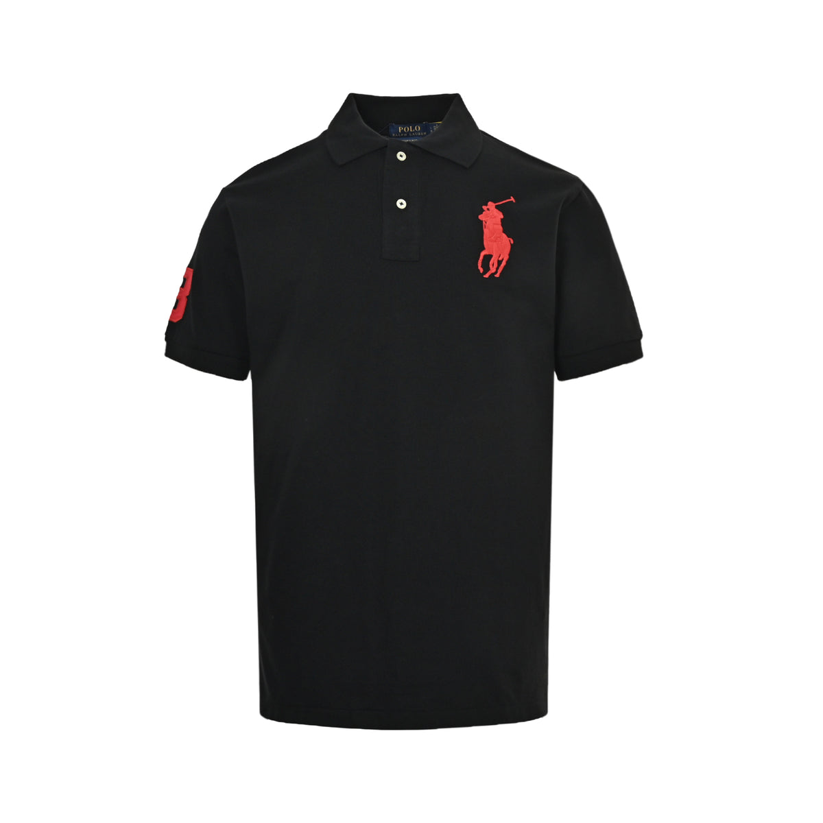 Ralph Lauren large logo embroidered Polo short sleeves