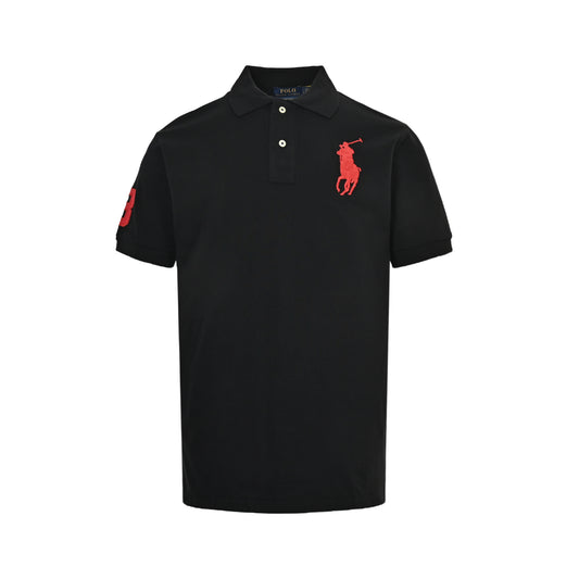 Ralph Lauren large logo embroidered Polo short sleeves