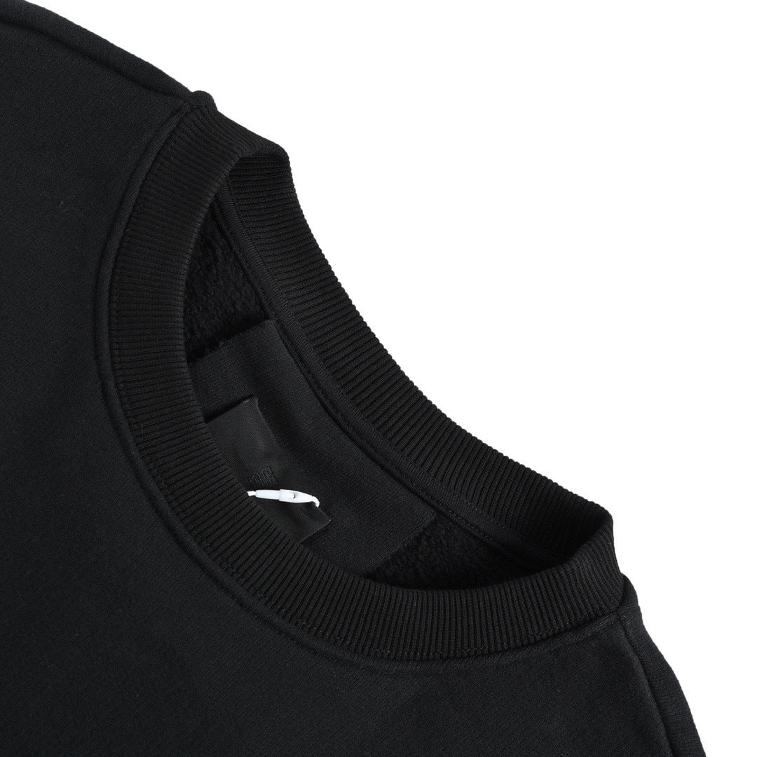 Givenchy 22Fw rainbow gradient embroidered round neck sweatshirt