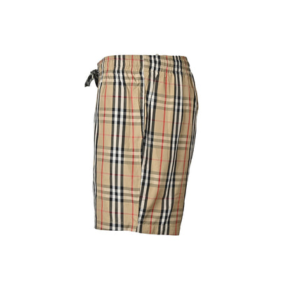 Burberry plaid beach shorts
