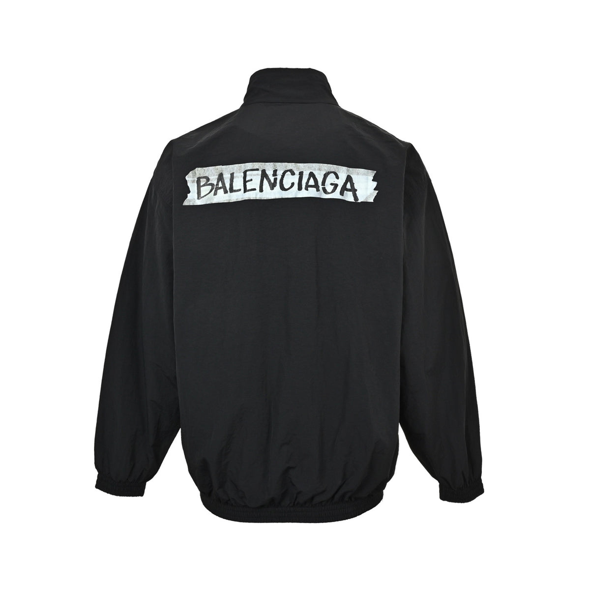 Balenciaga white tape printed sports suit jacket