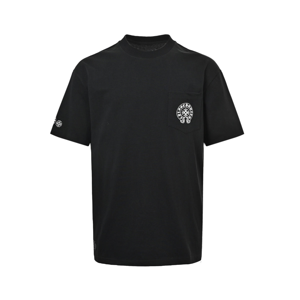 Chrome Hearts Multicolor Cross Print Short Sleeves