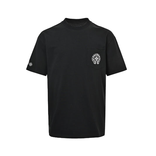 Chrome Hearts Multicolor Cross Print Short Sleeves