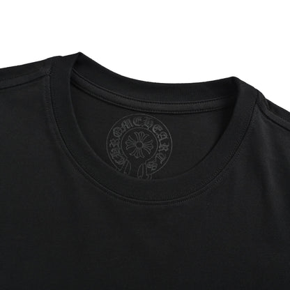 Chrome Hearts/Chrome Heart Sketch Cross Print Short Sleeve