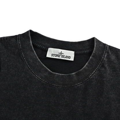 Stone Island classic armband washed short sleeves