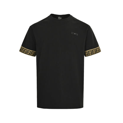 Fendi 25ss tape logo web short sleeves