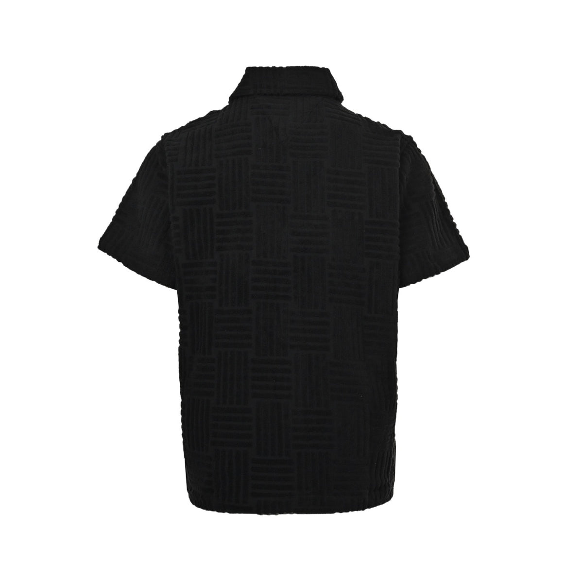 Bottega Veneta/BV 25ss terry woven short-sleeved shirt
