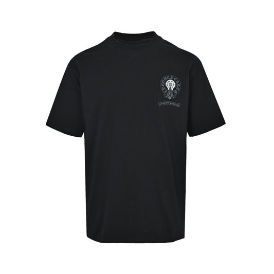 Chrome Hearts Colorful Sanskrit Letter Printed Short Sleeves