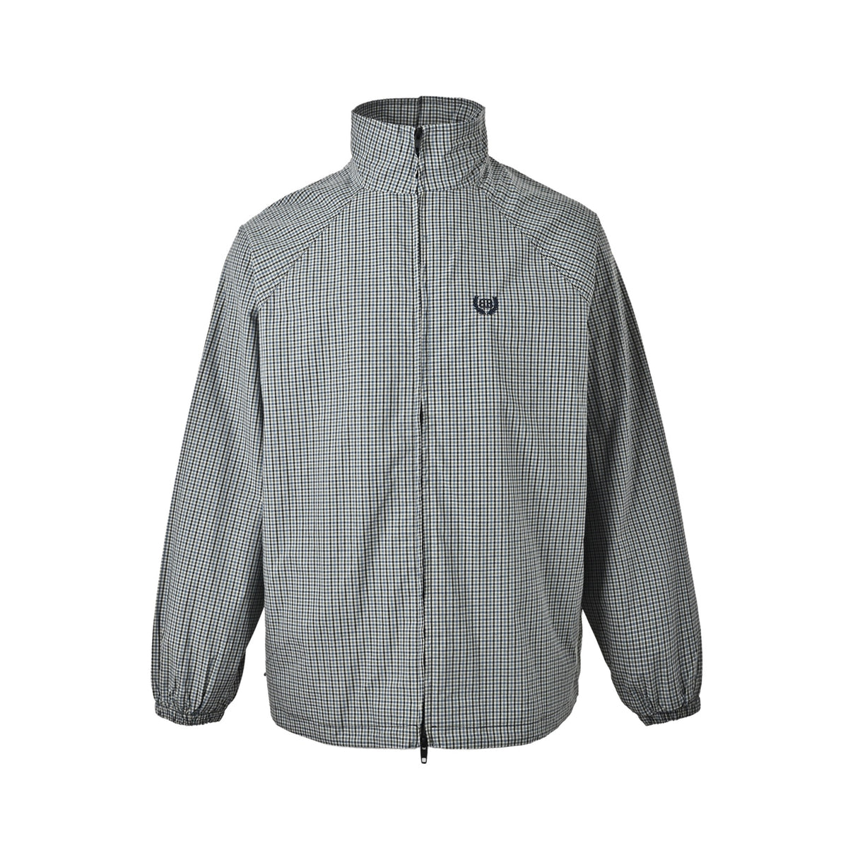 Balenciaga 26ss wheat plaid embroidered sports jacket
