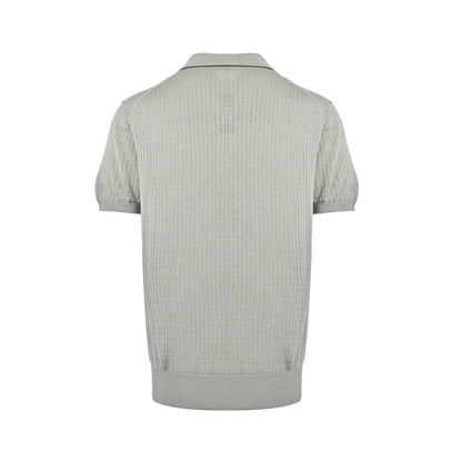 Loro Piana LP Bamboo Pattern Polo Short Sleeve