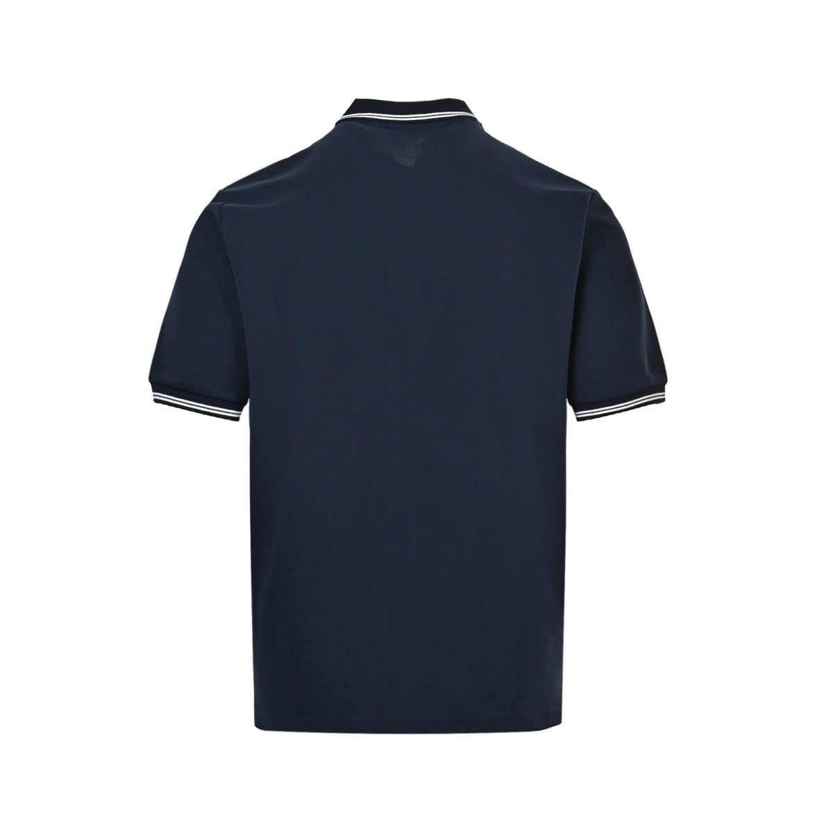 Prada embroidered compilation hem drawstring Polo short sleeves