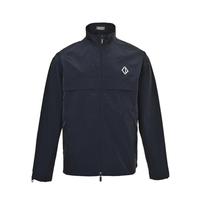 Dior 25Fw reflective diamond logo nylon jacket