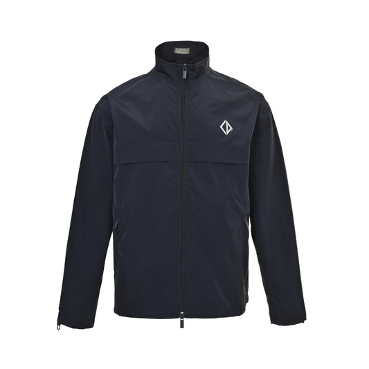 Dior 25Fw reflective diamond logo nylon jacket