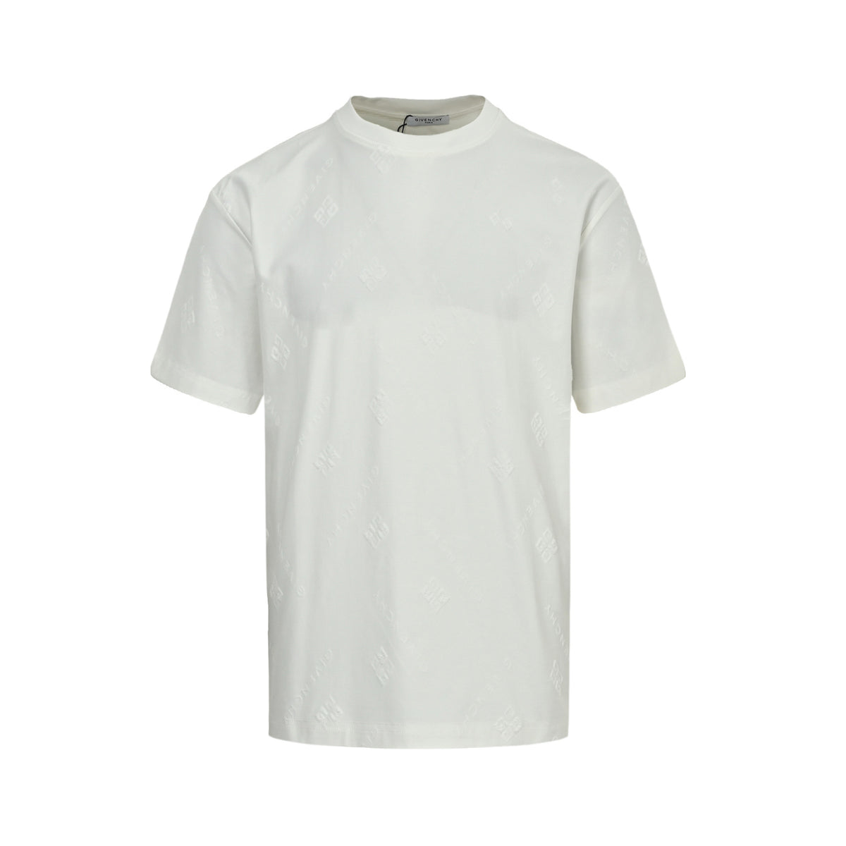GIVENCHY 26ss all-over presbyopia jacquard short sleeves