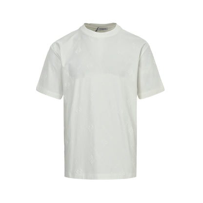 GIVENCHY 26ss all-over presbyopia jacquard short sleeves