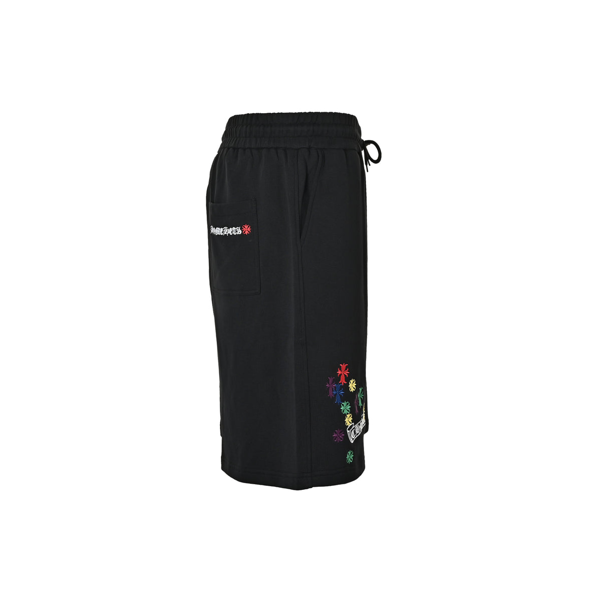 Chrome Hearts/Chrome Heart Embroidered Floral Pocket Shorts