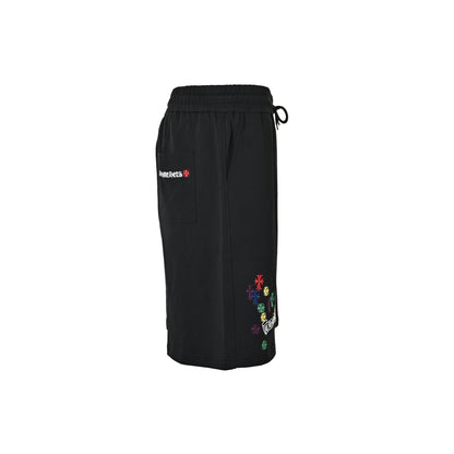 Chrome Hearts/Chrome Heart Embroidered Floral Pocket Shorts