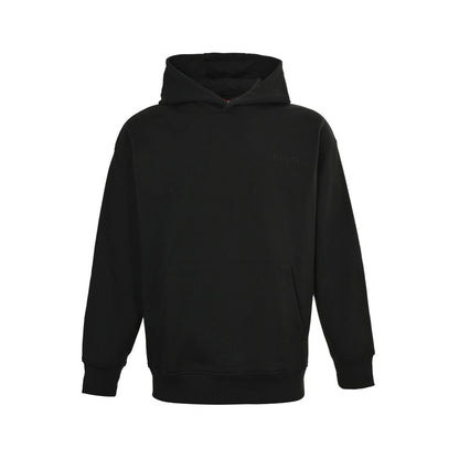 Gucci 25Fw dark letter logo embroidered hooded sweatshirt