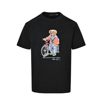 Ralph Lauren Bicycle Bear Print Short Sleeve