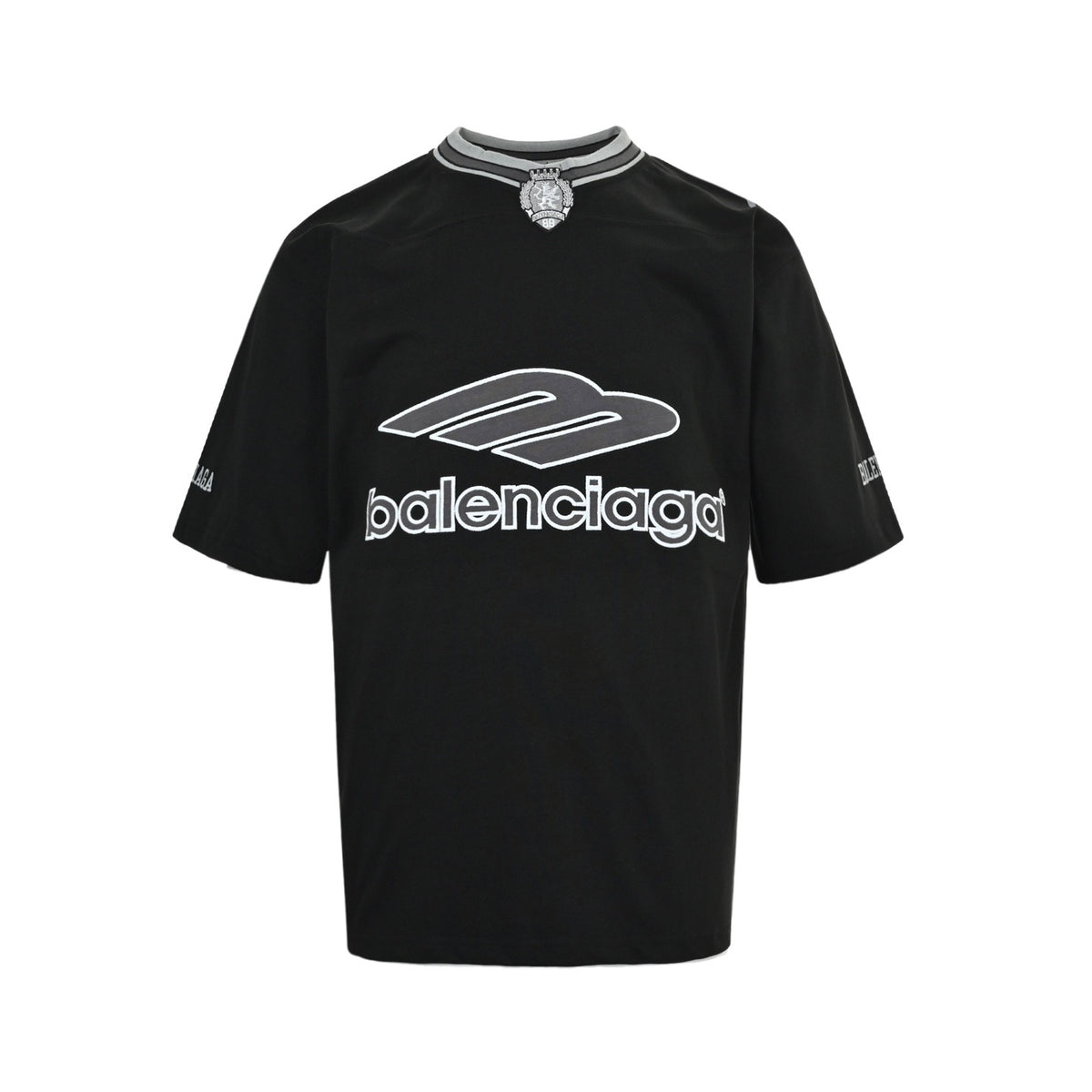 Balenciaga 26ss 3M embroidered Manchester United logo short sleeves