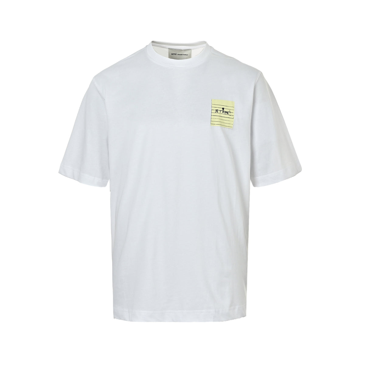 Ami Paris square label embroidered ADC box short sleeves