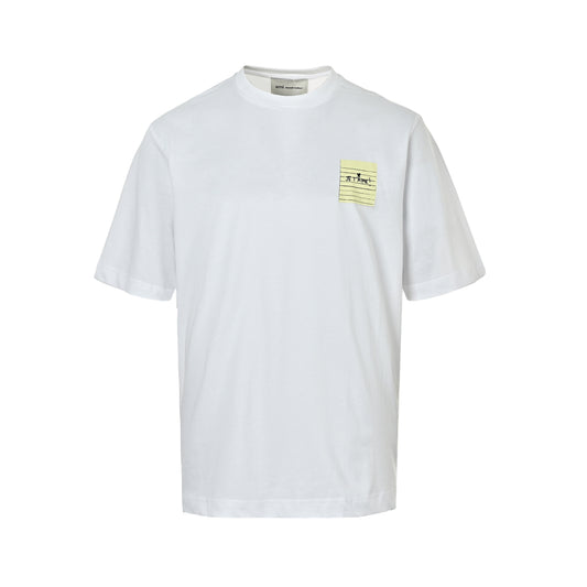 Ami Paris square label embroidered ADC box short sleeves