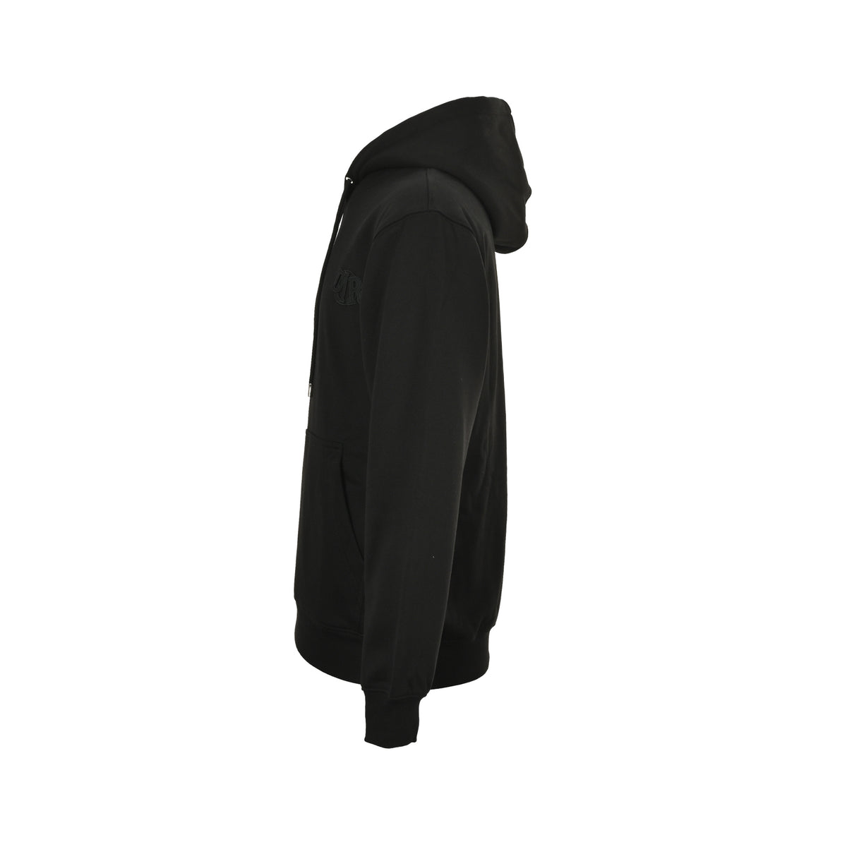 Dior tri-color patch embroidered patch hooded sweatshirt