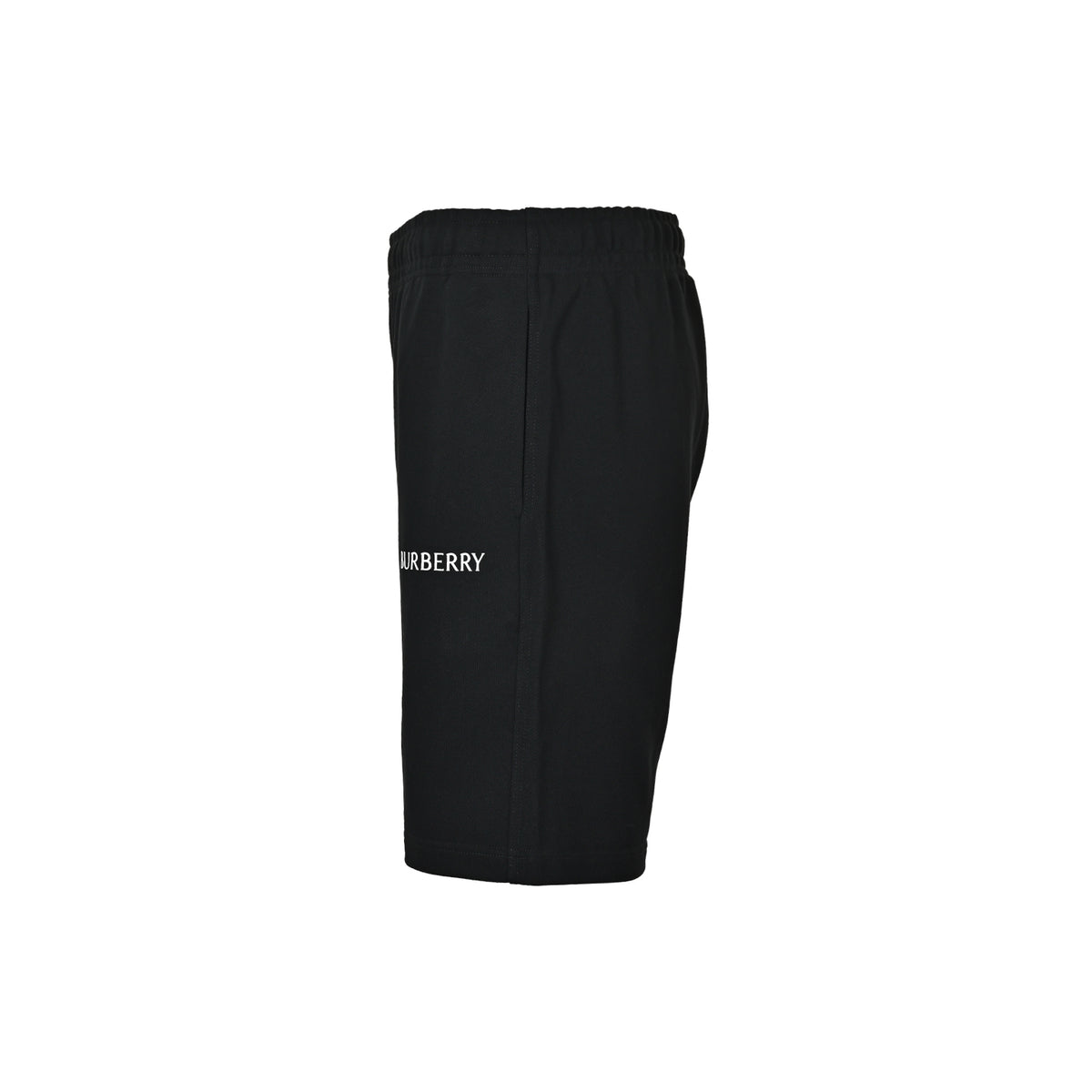 Burberry letter laminated shorts