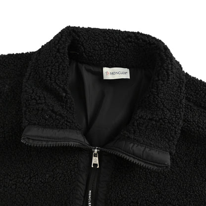 Moncler/Mask 25Fw Pocket Logo Sherpa Jacket