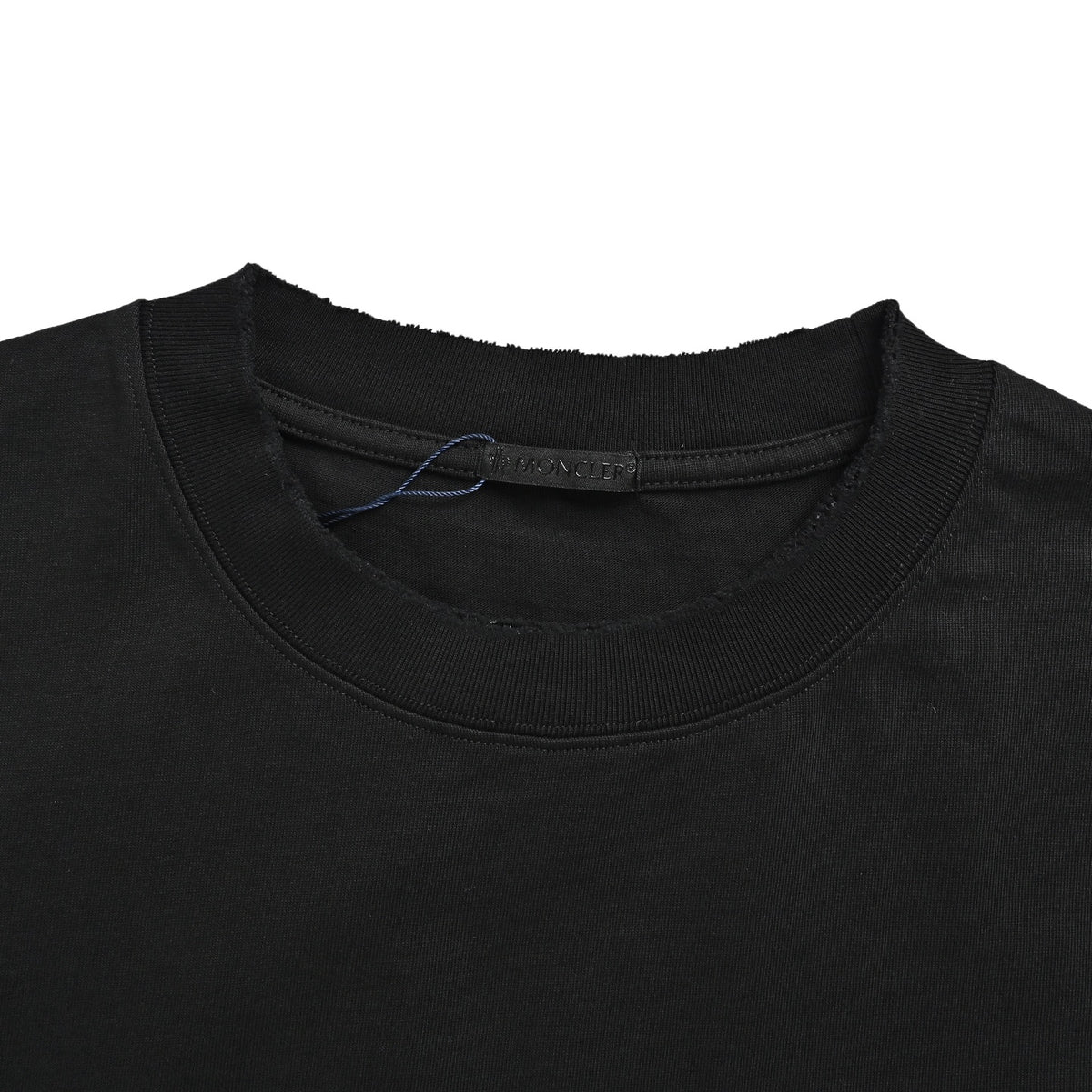 Moncler/Mask 26ss M embroidered letter short sleeves