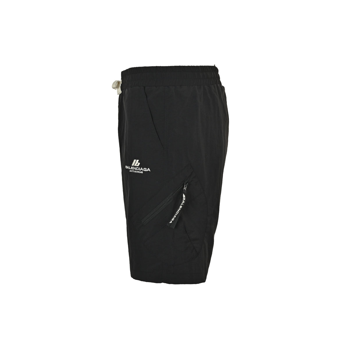 Balenciaga letter embroidered logo shorts