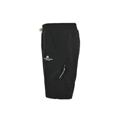 Balenciaga letter embroidered logo shorts