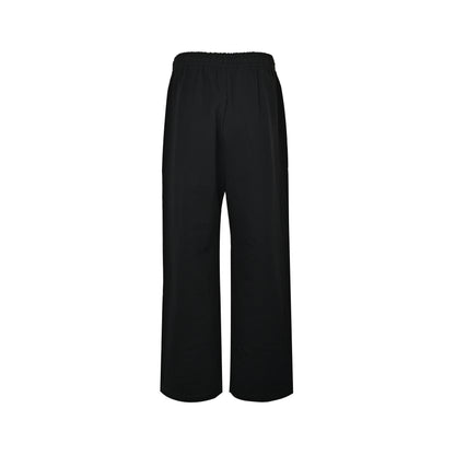 We11 Done pearl logo perm beaded trousers