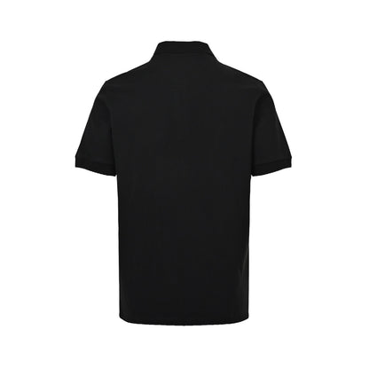 Fendi 25ss hot stamping FF logo Polo short sleeves