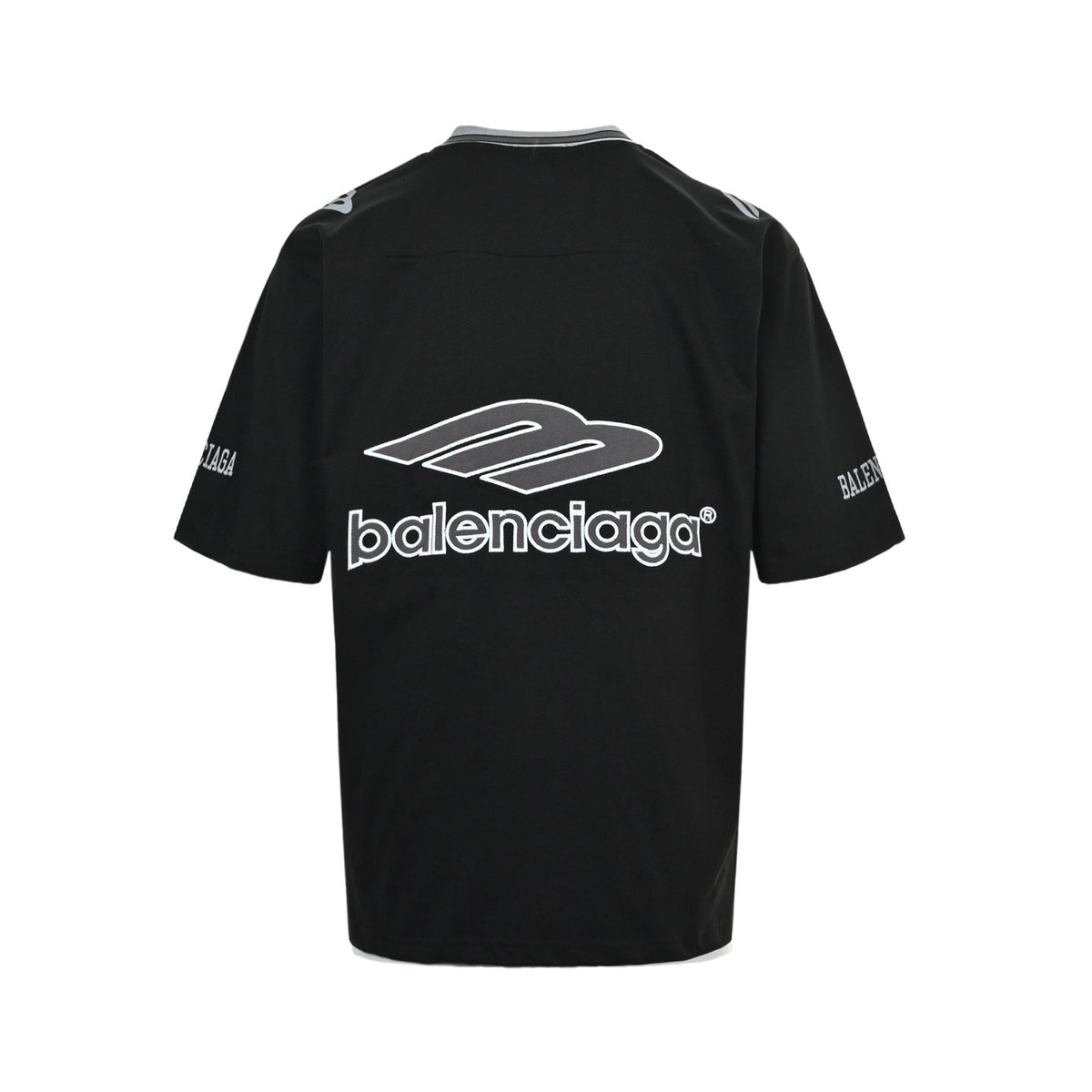 Balenciaga 26ss 3M embroidered Manchester United logo short sleeves