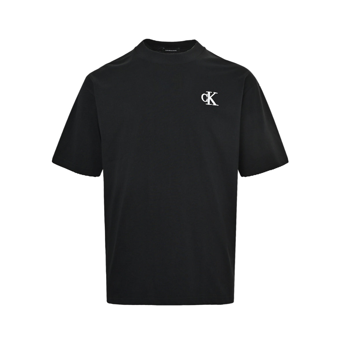 Calvin klein 24ss CK small embroidered logo short sleeves with embossed back