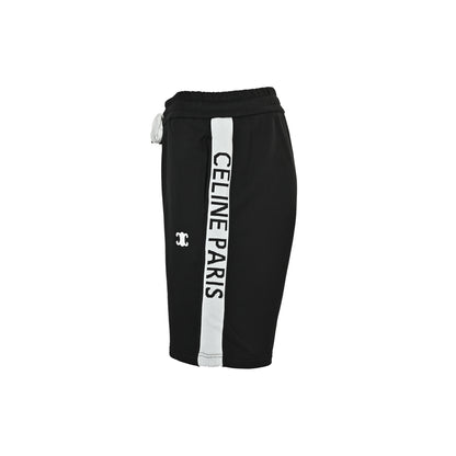 Celine webbing letter embroidered shorts