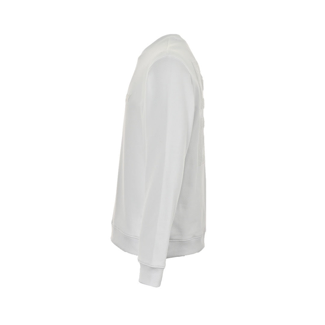 GIVENCHY 23Fw towel embroidered letter logo round neck sweatshirt