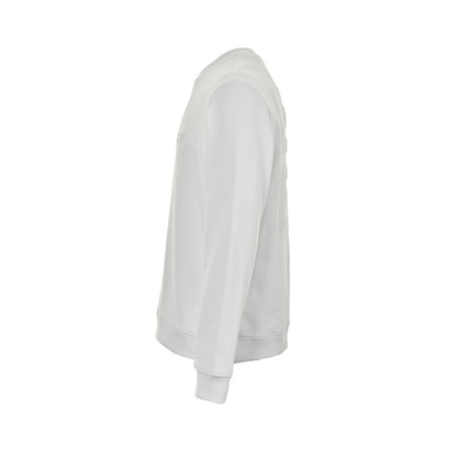 GIVENCHY 23Fw towel embroidered letter logo round neck sweatshirt