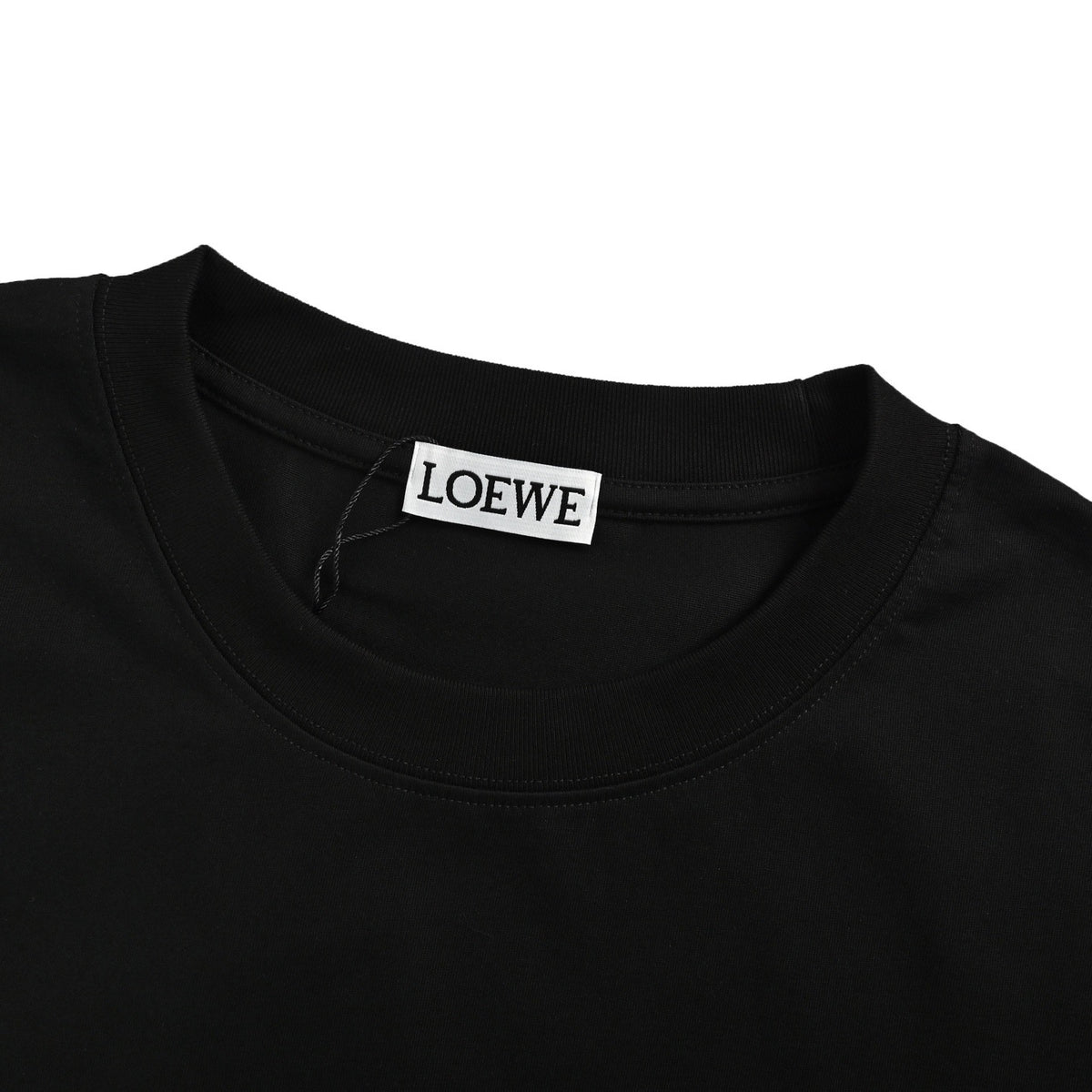 Loewe/Loewei short sleeves with pocket logo contrast embroidery