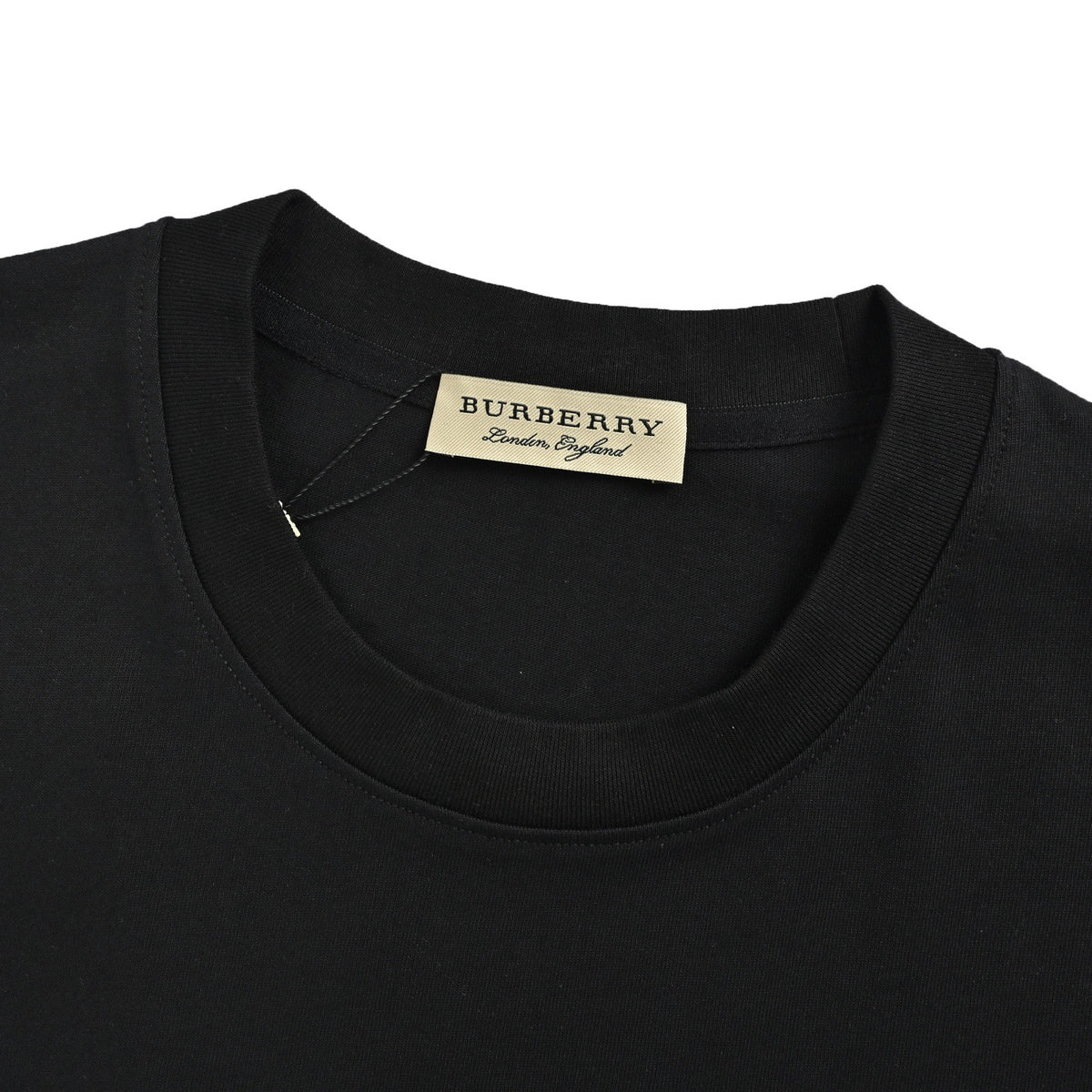 Burberry 26ss chest war horse knight foam printed short sleeves