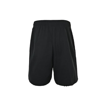 Balenciaga 26ss scrambled letter tape shorts