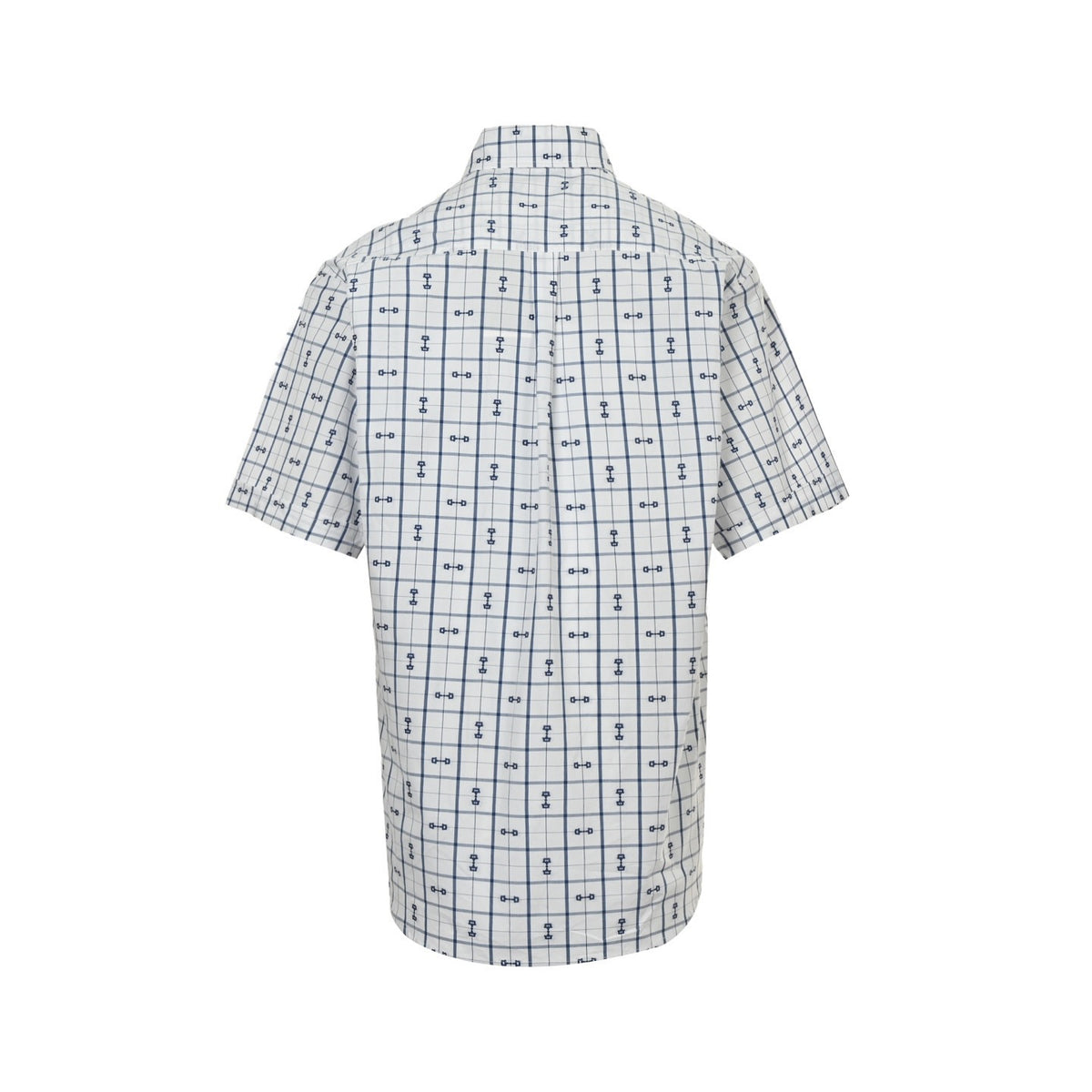Gucci 24ss horsebit jacquard short-sleeved shirt