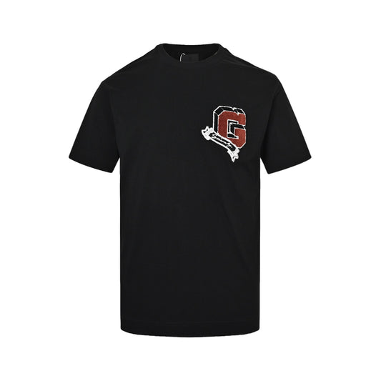 GIVENCHY 25ss chest towel embroidered logo short sleeves