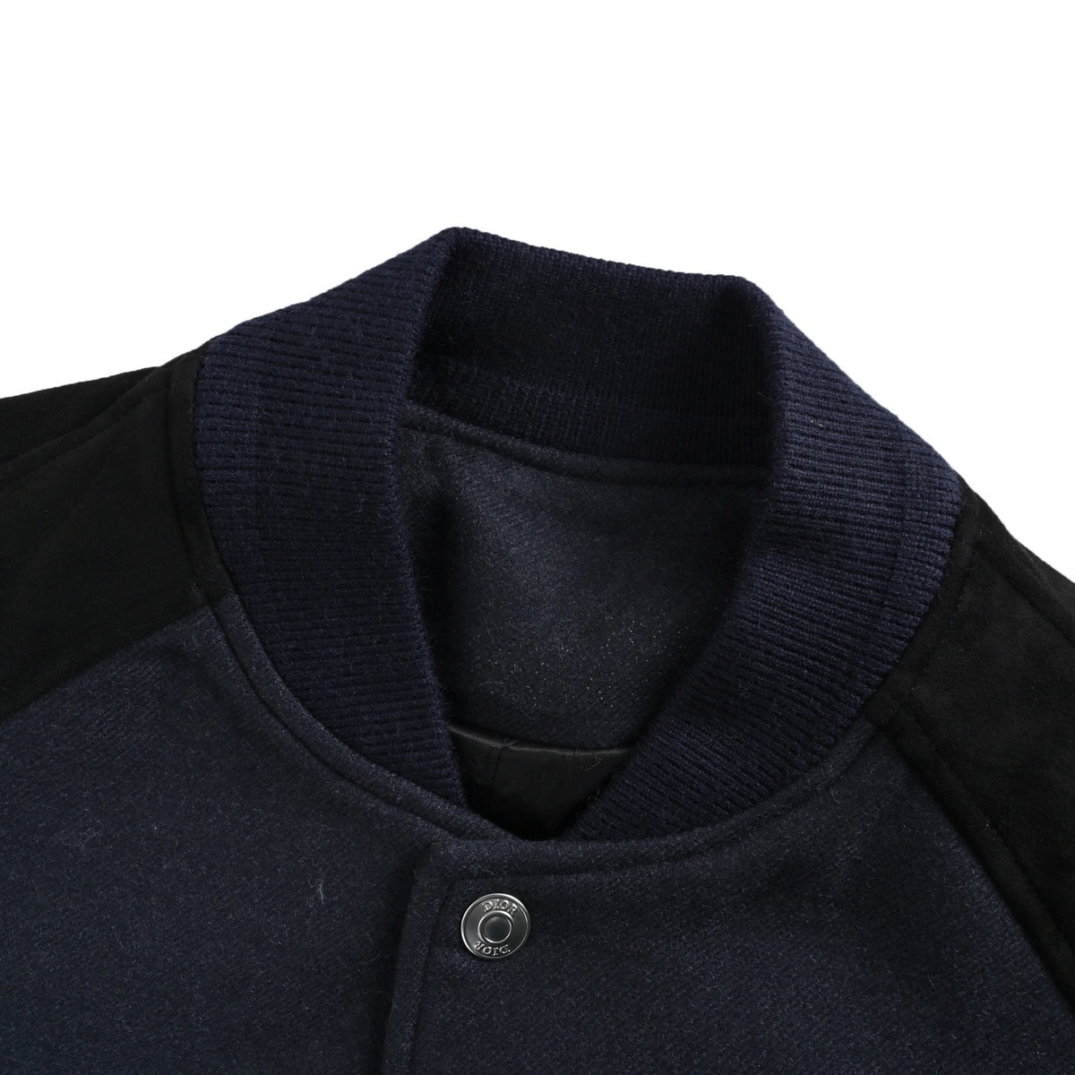 Dior 25Fw signature letter embroidered baseball jacket