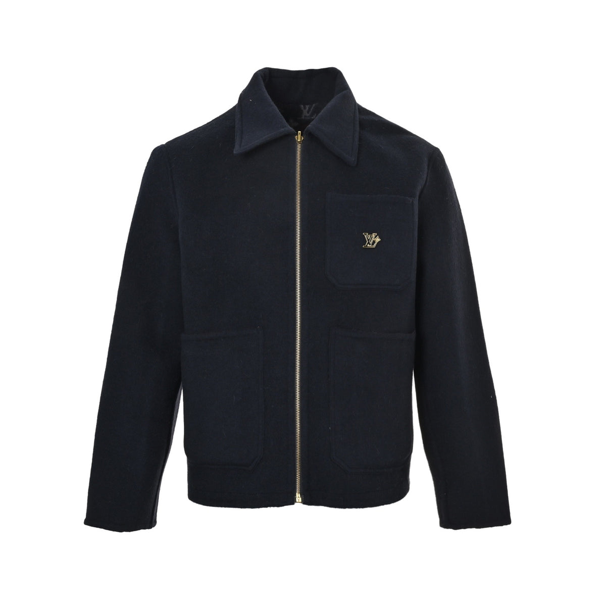 Louis Vuitton 25Fw presbyopic logo double-sided wool jacket