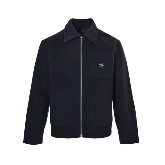 Louis Vuitton 25Fw presbyopic logo double-sided wool jacket